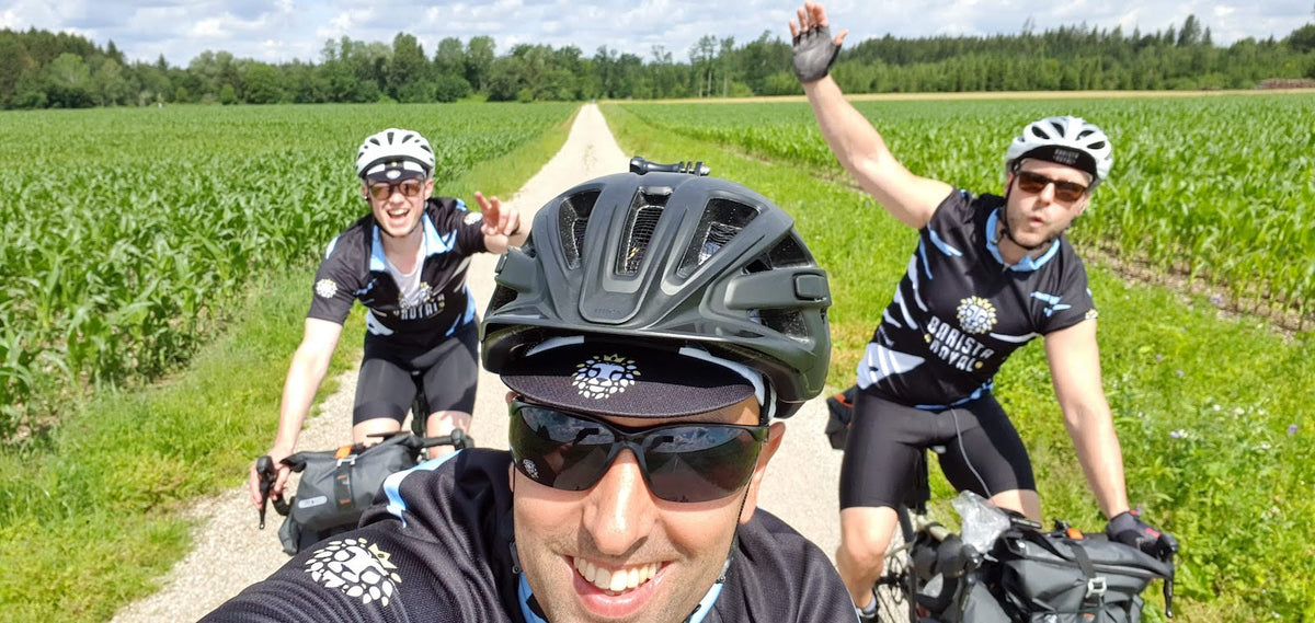 Radtour mit Barista Royal Tricot