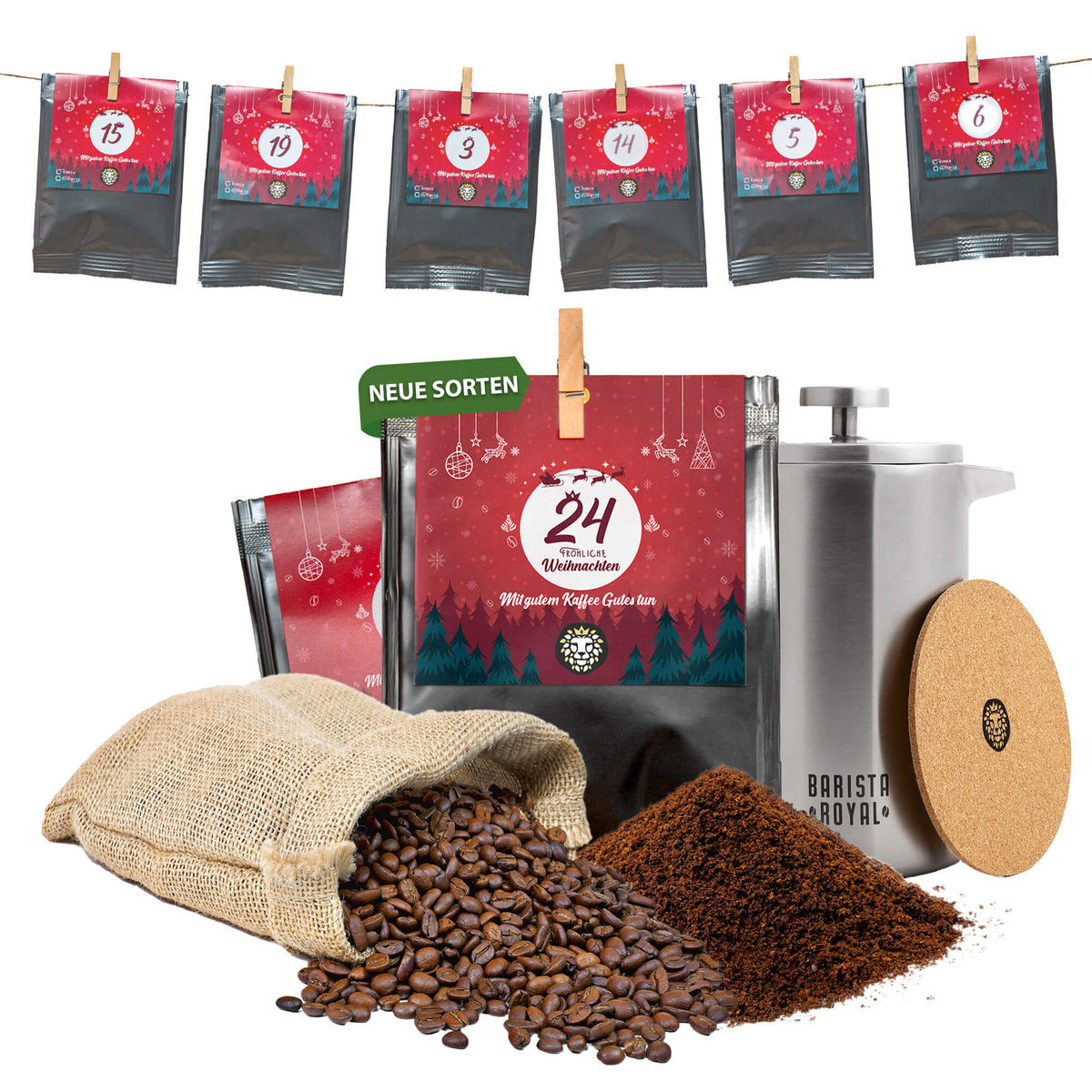 Kaffee Adventskalender von Barista Royal