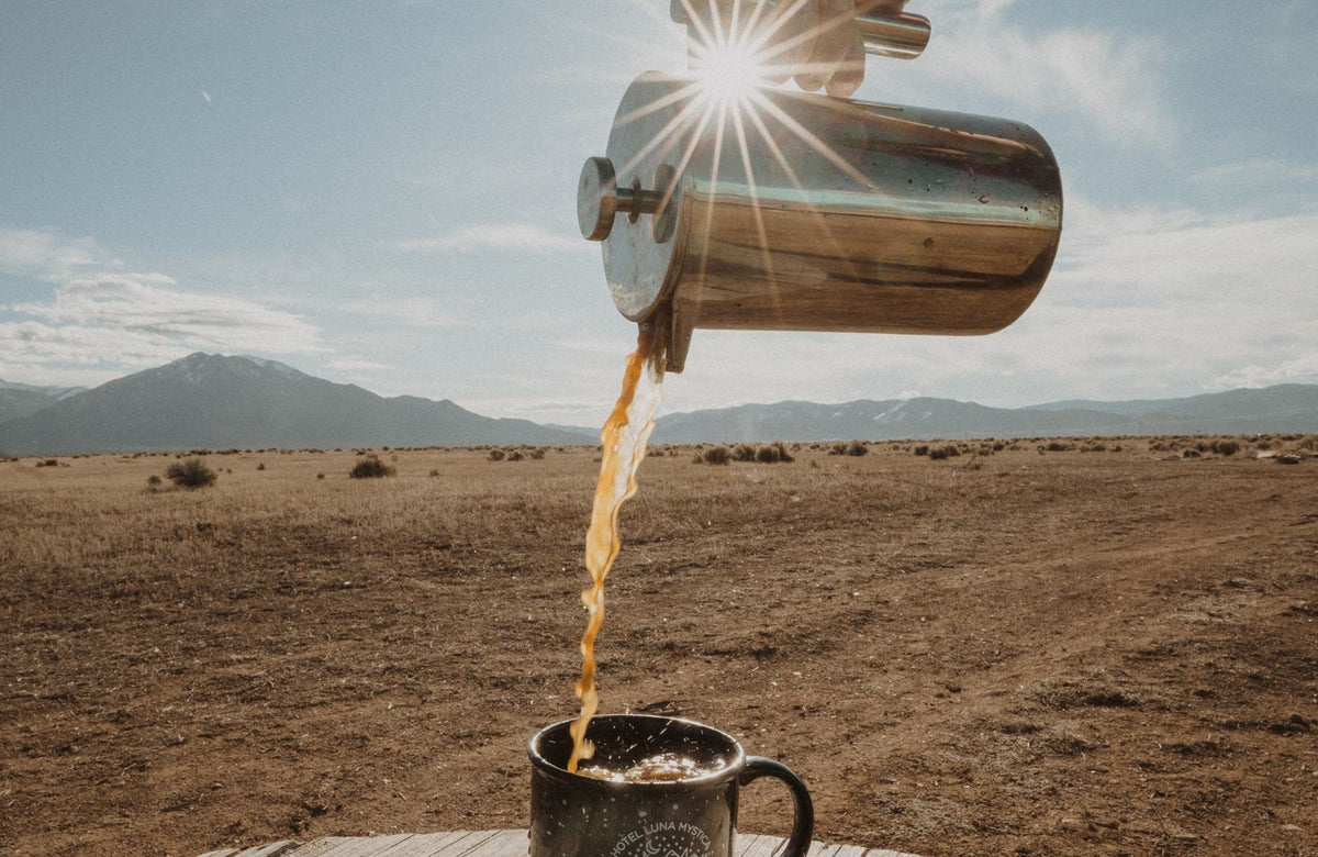 Kaffeekocher für Camping