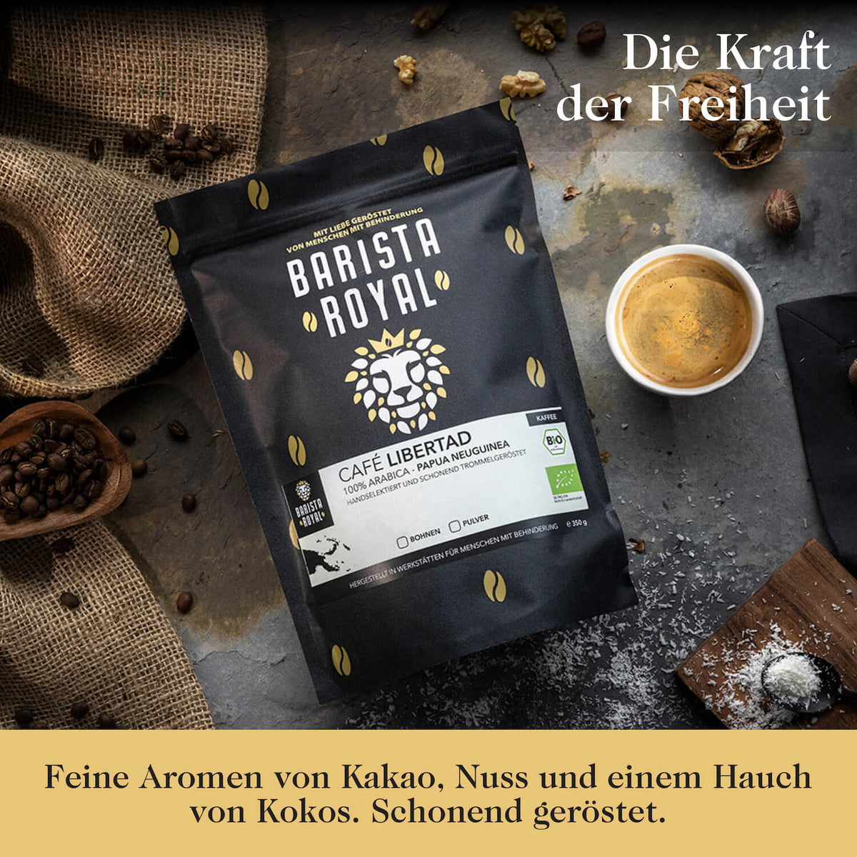 Entdeckerpaket Kaffee (5 x 350g) - Entdeckerpaket Kaffee (5 x 350g) - Barista Royal GmbH