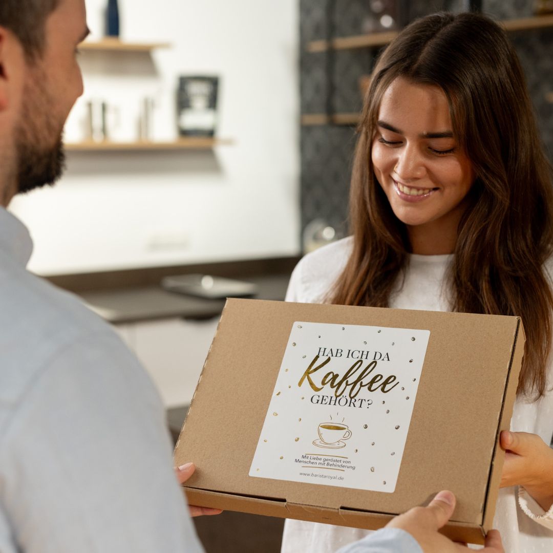 Kaffee Geschenk von Barista Royal