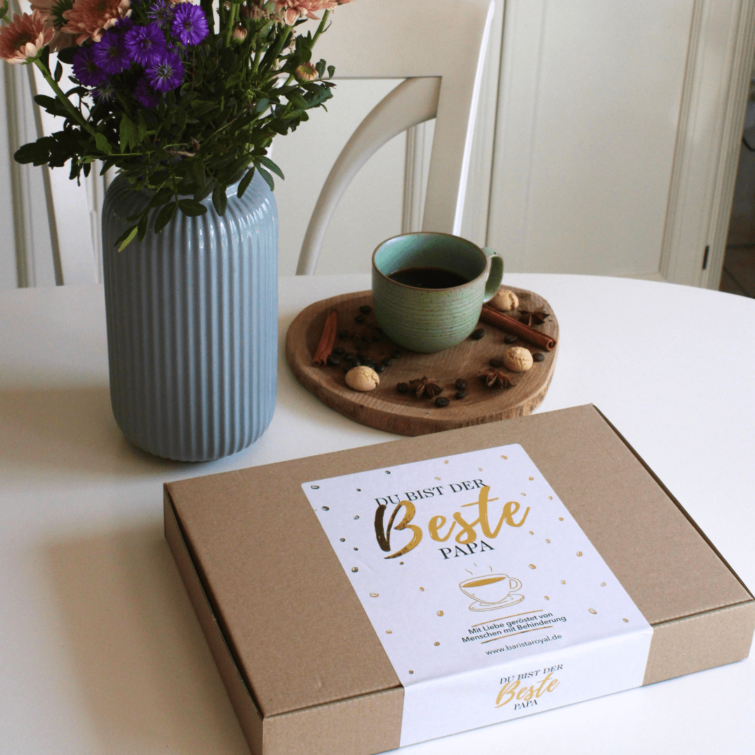 Kaffee Geschenkset für Vatertag von Barista Royal