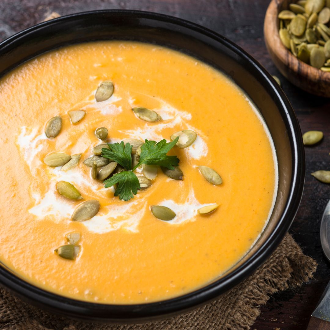 Kaffee Kürbis Suppe