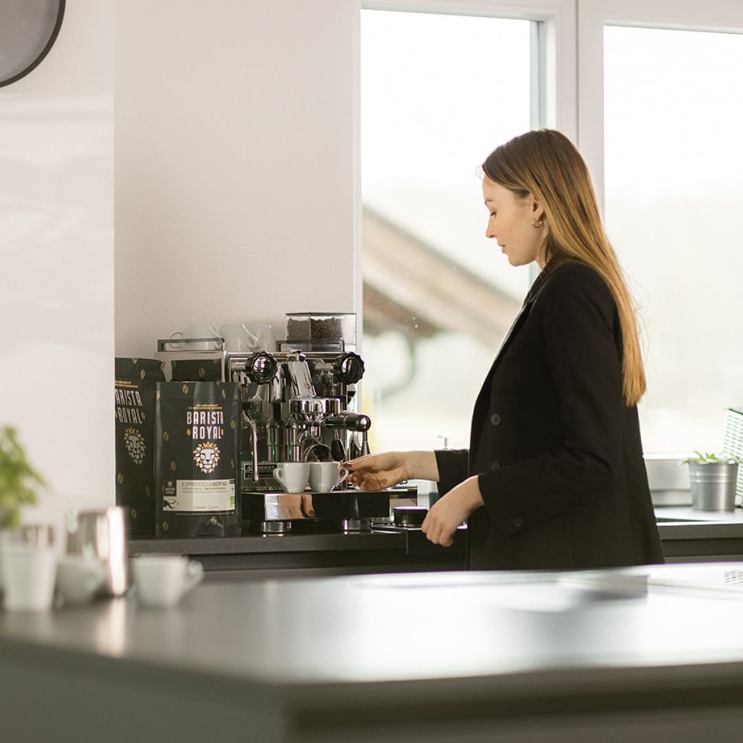 Kaffee Siebträgermaschine