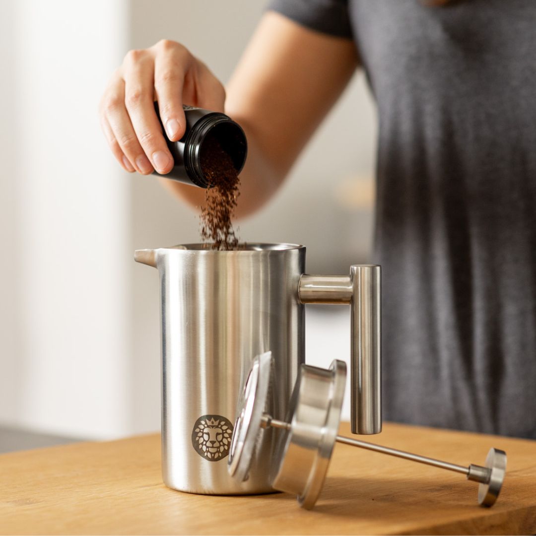 Kaffeebohnen French Press