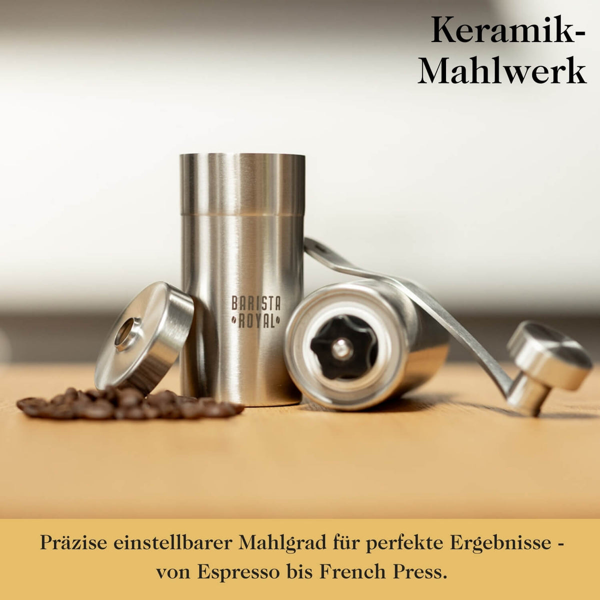 Handkaffeemühle von Barista Royal