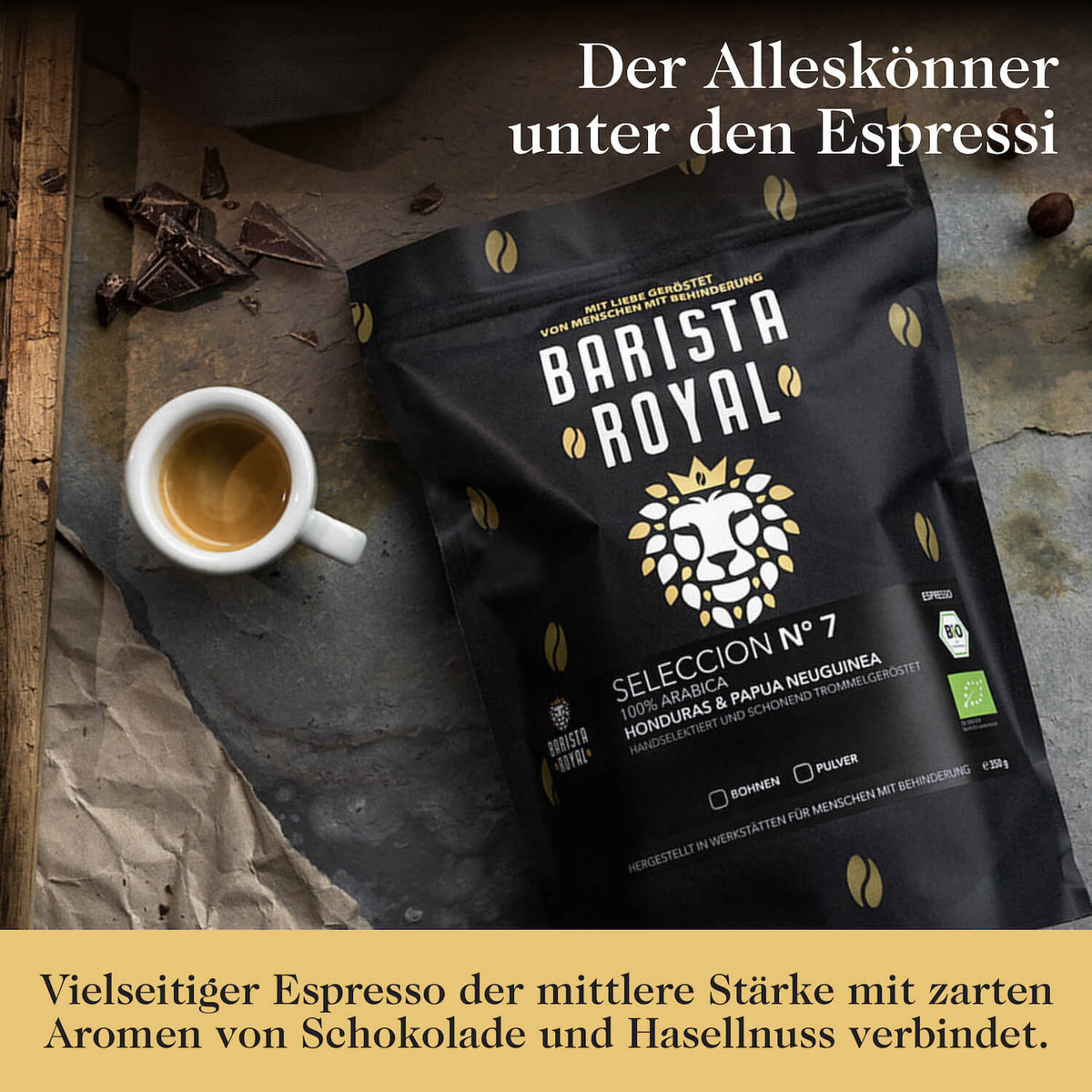 Bio Espresso Seleccion N° 7 - Bio Espresso Seleccion N° 7 - Barista Royal GmbH