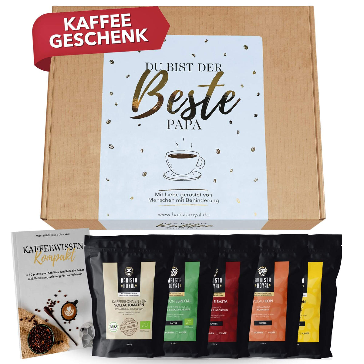 Kaffee Geschenkset von Barista Royal
