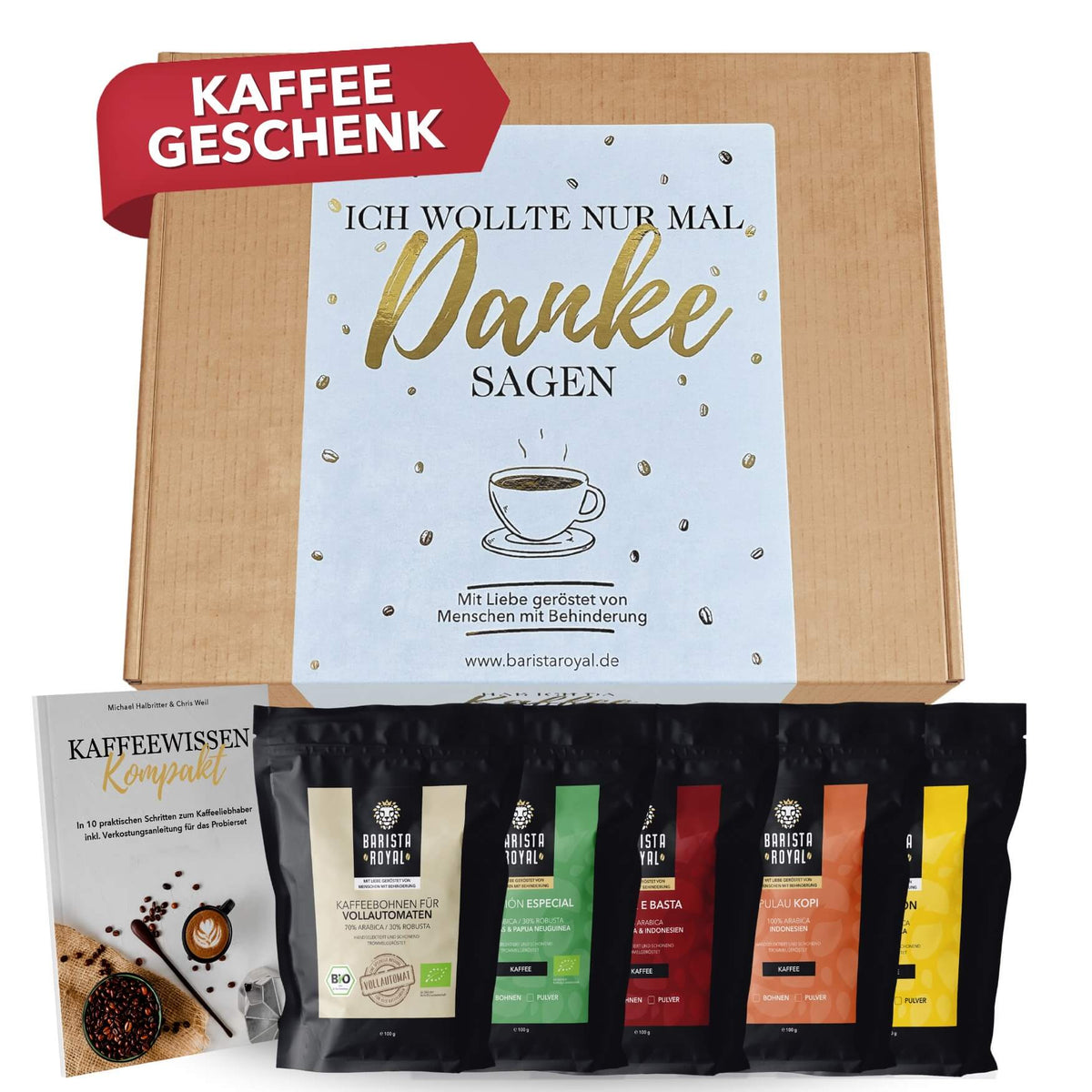 Kaffee Geschenkset von Barista Royal