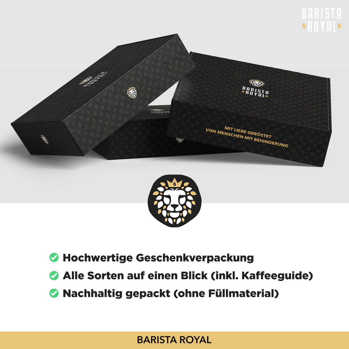 Kaffee Geschenk Barista Royal