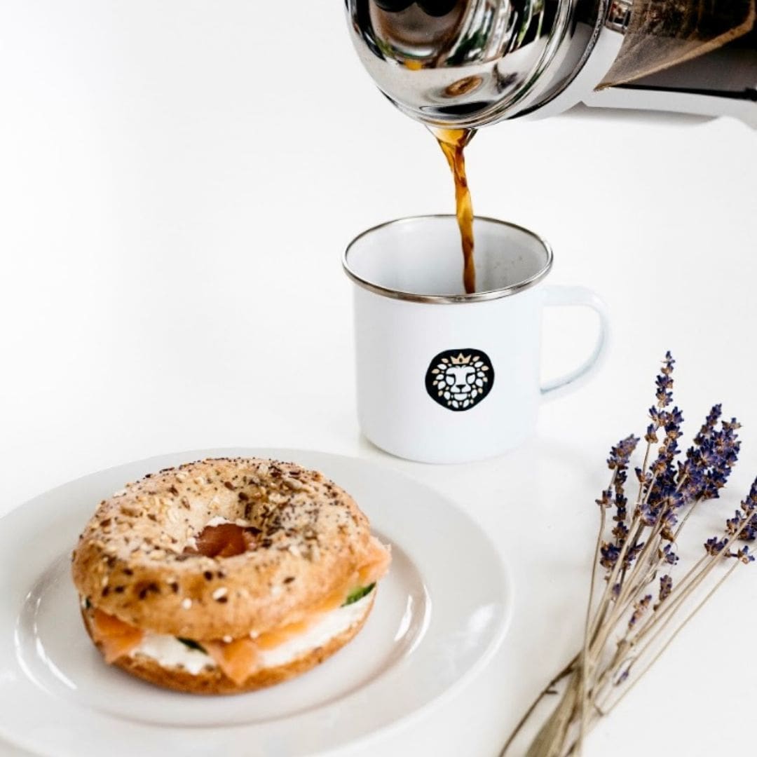 Barista Royal Emaille Tasse
