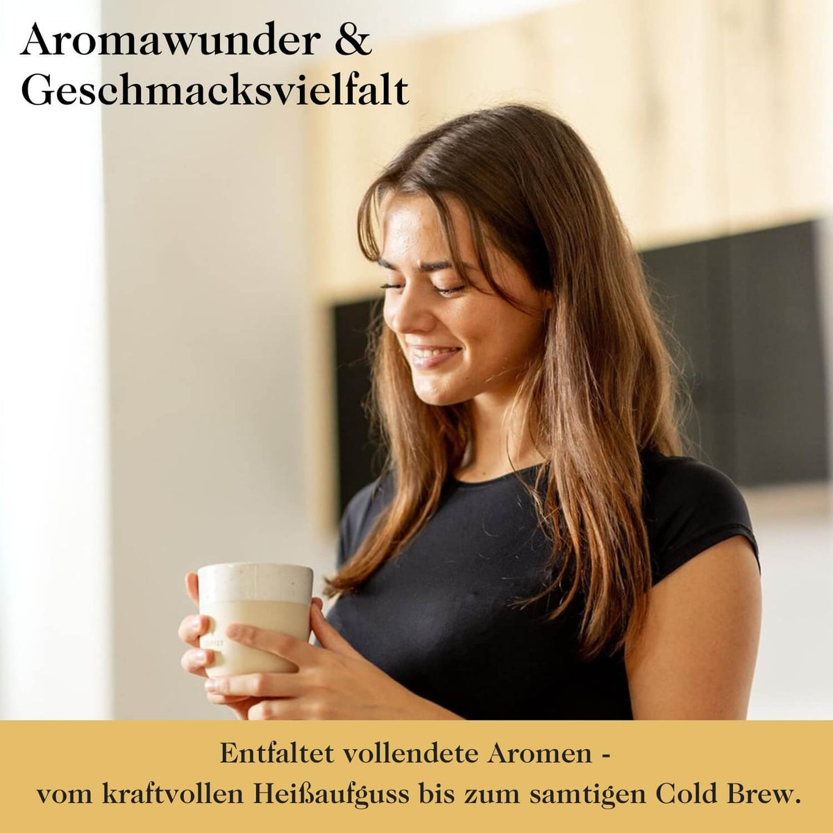 French Press aus Edelstahl