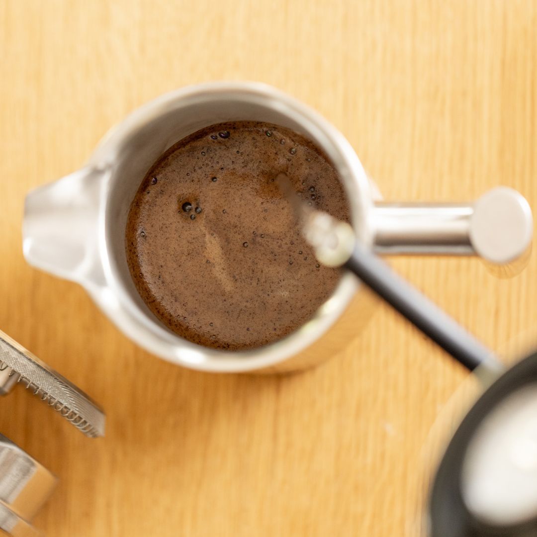 Kaffeebohnen French Press