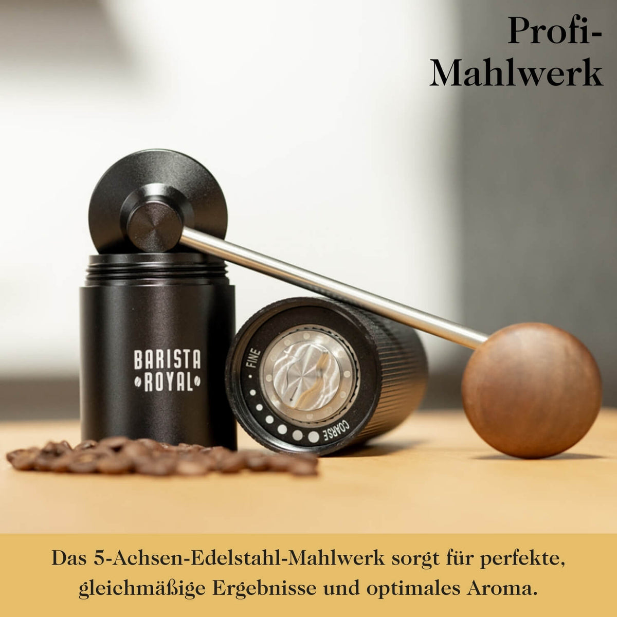 Handkaffeemühle von Barista Royal