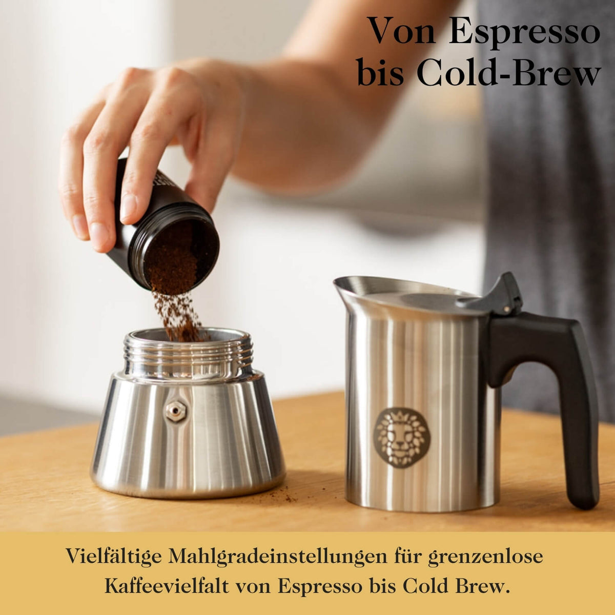 Handkaffeemühle von Barista Royal