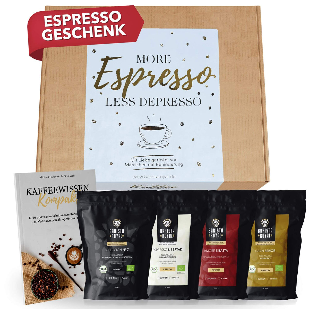 Kaffee Geschenkset von Barista Royal